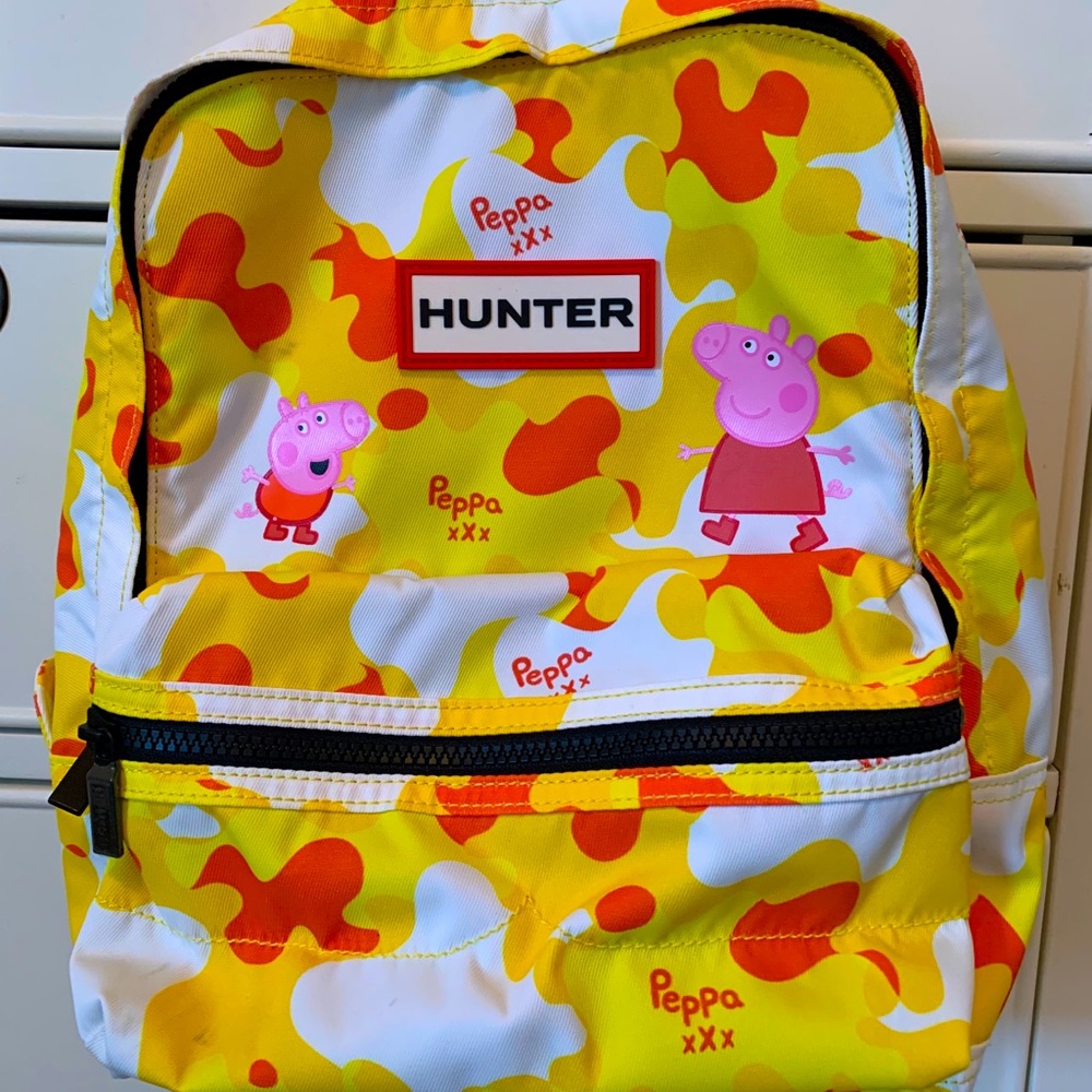 Toddler Hunter Peppa Backpack- Brand New